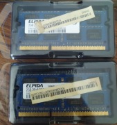 Pamięć RAM ELPIDA 2x2GB DDR3 1066MHz