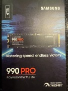 Nowy dysk 4T 990 Pro Samsung 