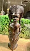 SZTUKA Afryki Rzeźba Kobieta 