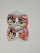 Gumki do włosów handmade Bluey i Bingo