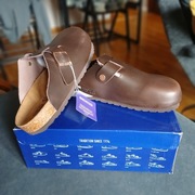 Birkenstock Boston rozm.45 brąz 