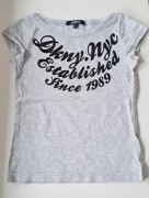 T-shirt dziecięcy z nadrukiem DKNY
