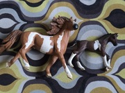 Koń + zrebak schleich