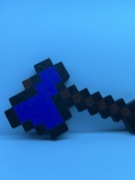 Brelok siekiera z minecraft