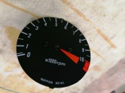 Honda CX 500 Tarcze Zegarów Zegary CZARNE