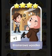 Monopoly GO Naklejka "Blasterowa Wpadka"