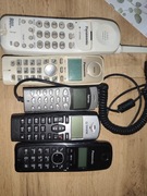 Telefony stare zabytkowe stacjonarne zestaw 