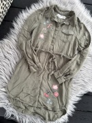Koszulowa sukienka dziewczęca H&M 134 cm