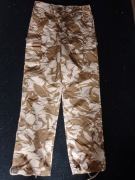 Spodnie bojówki wojskowe angielskie 