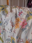 Kolorowa spódnica w stylu Boho w kwiaty haftowana koralikami.42