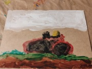 Wiścigówka  na desce