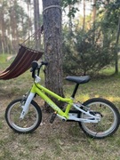 Rower dziecięcy Woom 2 zielony 14 cali stan BDB