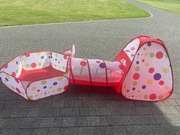 Dziecięcy domek na piłeczki w domku 3 w 1 w