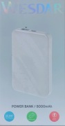 Powerbank WESDAR 5000 mAh