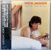 MICK JAGGER - She's The Boss / JPN OBI 1985