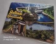 Magnes na lodówkę SOLINA BIESZCZADY Polańczyk Ustrzyki Tarnica Zapora(15)