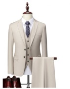 Garnitur (marynarka, kamizelka, spodnie), rozm. XL