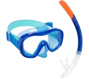 SUBEA Zestaw Do Snorkelingu Maska Fajka Snk 520 unisex