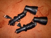 Somikon Lampy Fotograficzne "Studyjne" na stojakach 2x 50W