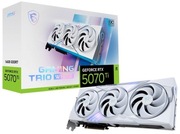 Karta graficzna MSI GeForce RTX 5070 Ti Ai Gaming Trio OC White 16GB DLSS 4