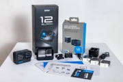 Kamera sportowa GoPro HERO 12 Black – zestaw + dodatki | idealny stan