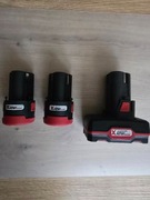 Akumulatory parkside 12 v 4A i 2A sztuki 3