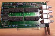 4 PORT HUB BNC NA 8 BITOWEJ KARCIE SIECI ETHERNET 