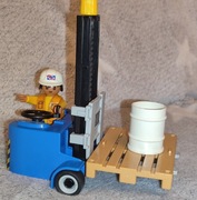 Playmobil wózek widłowy 