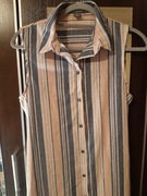 Sukienka w pasy koszulowa Primark 42