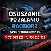 Osuszanie po zalaniu – Racibórz | budynki | 24/7