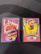 WORLD CUP QATAR 2022 TOP MASTER 3 NEYMAR JR + SERGIO BUSQUETS LEGEND 26