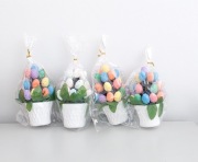 Wielkanoc dekoracyjne drzewka z jajek