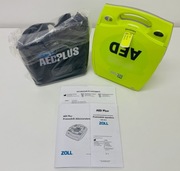 Defibrylator AED ZOLL PLUS j.polski, nowa torba, elektrody CPR-D ! paszport