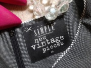 Wizytowa sukienka SIMPLE,rozm.40, pin-up girl, kolekcja New Vintage Pieces