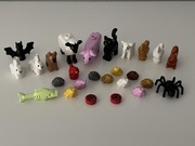 Lego zwierzęta farma świnia żaby pies owieczka