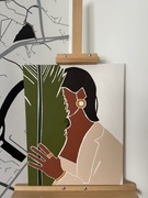 Obraz kobieta 30x40cm