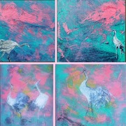 Komplet printów obrazów z kolekcji inspirowanej literaturą i filozofią