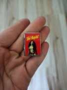 Ted Nugent stara metalowa przypinka vintage metal hard rock psychodeliczny