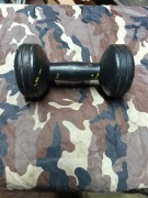 DUMBBELL 1,5 kg, ciężarek do ćwiczeń fitness, 1 sztuka