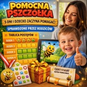 Pomocna pszczółka personalizowana gra motywacyjna dla dzieci aplikacja pdf