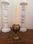 Świecznik sygnowany real vintage