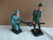 Figurki kolekcjonerskie niemiec i amerykanin 2 sztuki Hachette