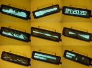 Analizator audio wskaźnik widmo Technics equalizer korektor spectrum VFD