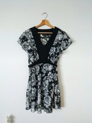 Kwiecista sukienka narzutka KappAhl wzorzysta vintage XXXL