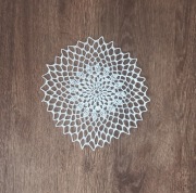 Serwetka szydełkowa śr. ok. 19 cm