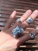 Zestaw  Pierścionków - srebrne   - 450 zł 