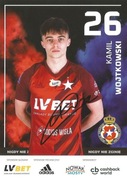 Kamil WOJTKOWSKI autograf! Oficjalna karta WISŁA KRAKÓW