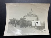 Stare Zdjęcie lata 50-te Cccp ZSRR Belarus Prl Traktory I Kombajny