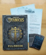 Adeptus Titanicus rulebook i karty Nowe