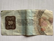 Bon towarowy 20 dolarów